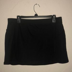 black skort